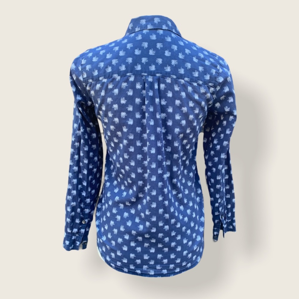 Madewell Elephant Button Up - Picture 2 of 5